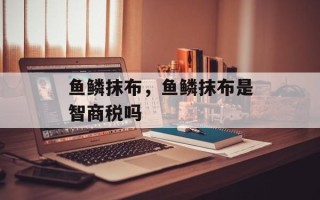 鱼鳞抹布，鱼鳞抹布是智商税吗