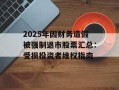 2025年因财务造假被强制退市股票汇总：受损投资者维权指南