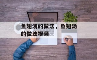 鱼翅汤的做法，鱼翅汤的做法视频