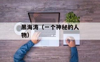 黑海涛（一个神秘的人物）