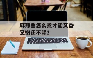 麻辣鱼怎么煮才能又香又嫩还不腥？