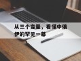 从三个变量，看懂中俄伊的罕见一幕