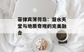 菲律宾薄荷岛：潜水天堂与地质奇观的完美融合
