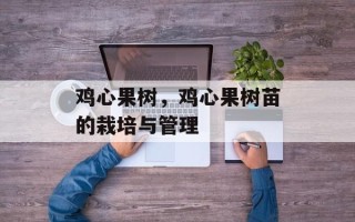 鸡心果树，鸡心果树苗的栽培与管理