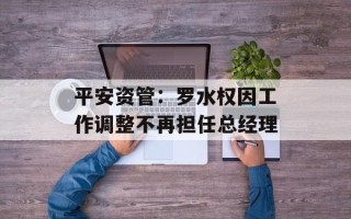 平安资管：罗水权因工作调整不再担任总经理