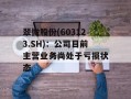 翠微股份(603123.SH)：公司目前主营业务尚处于亏损状态