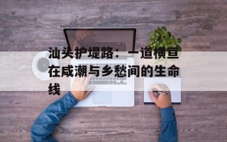 汕头护堤路：一道横亘在咸潮与乡愁间的生命线