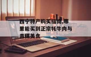西宁特产购买指南,哪里能买到正宗牦牛肉与青稞美食