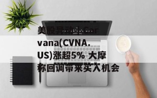 美股异动 | Carvana(CVNA.US)涨超5% 大摩称回调带来买入机会