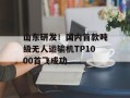 山东研发！国内首款吨级无人运输机TP1000首飞成功