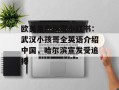 欧美用户刷屏小红书：武汉小孩哥全英语介绍中国，哈尔滨宣发受追捧