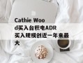Cathie Wood买入台积电ADR 买入规模创近一年来最大