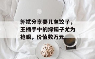郭斌分享妻儿包饺子，王楠手中的绿镯子尤为抢眼，价值数万元