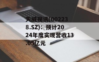 天威视讯(002238.SZ)：预计2024年度实现营收13.05亿元