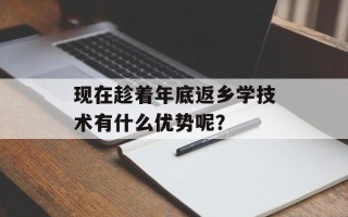 现在趁着年底返乡学技术有什么优势呢？