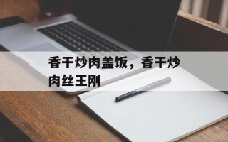 香干炒肉盖饭，香干炒肉丝王刚