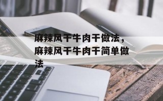 麻辣风干牛肉干做法，麻辣风干牛肉干简单做法