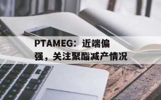 PTAMEG：近端偏强，关注聚酯减产情况