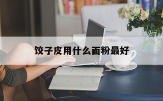饺子皮用什么面粉最好