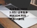 苏文电能(300982.SZ)：上半年净利润3534.44万元 拟10派1元