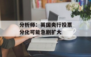 分析师：英国央行投票分化可能急剧扩大