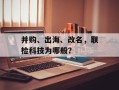 并购、出海、改名，联检科技为哪般？