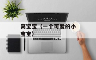 高宝宝（一个可爱的小宝宝）