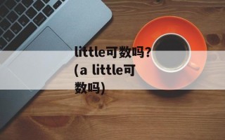 little可数吗？(a little可数吗)