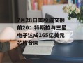 7月28日美股成交额前20：特斯拉与三星电子达成165亿美元芯片合同