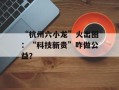 “杭州六小龙”火出圈：“科技新贵”咋做公益？