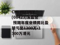 CHI HO DEV(08423)发盈警 预期年度业绩同比盈转亏至1200万-1300万港元