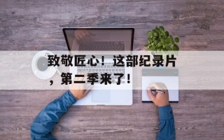 致敬匠心！这部纪录片，第二季来了！