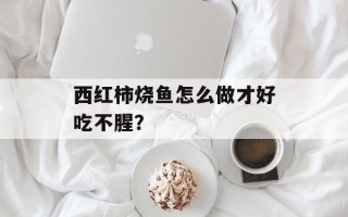 西红柿烧鱼怎么做才好吃不腥？