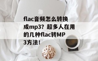 flac音频怎么转换成mp3？超多人在用的几种flac转MP3方法！