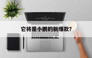 它将是小鹏的新爆款？