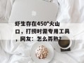 虾生存在450°火山口，打捞时需专用工具，网友：怎么弄熟？
