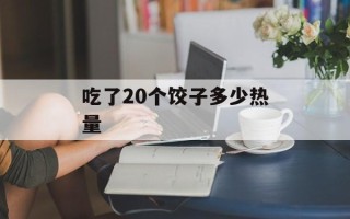 吃了20个饺子多少热量