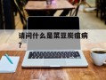 请问什么是菜豆炭疽病？
