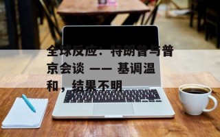 全球反应：特朗普与普京会谈 —— 基调温和，结果不明