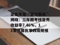 企业年金“官方账本”揭晓：三年期考核首秀收益率7.46%，11家公募执掌四成规模