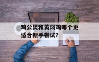 鸡公煲和黄焖鸡哪个更适合新手尝试？