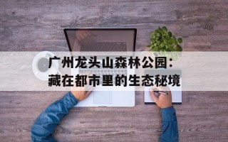 广州龙头山森林公园：藏在都市里的生态秘境