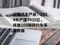 上海汽车产业：2024年产值7035亿，将推500辆网约车采集数据