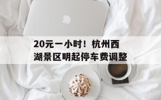 20元一小时！杭州西湖景区明起停车费调整