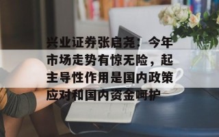 兴业证券张启尧：今年市场走势有惊无险，起主导性作用是国内政策应对和国内资金呵护