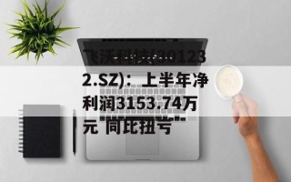 飞沃科技(301232.SZ)：上半年净利润3153.74万元 同比扭亏