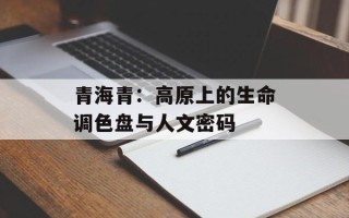 青海青：高原上的生命调色盘与人文密码