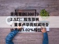 壹网壹创(300792.SZ)：股东张帆、董事卢华亮拟减持合计不超3.02%股份