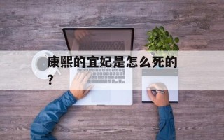康熙的宜妃是怎么死的？