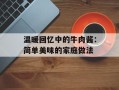 温暖回忆中的牛肉酱：简单美味的家庭做法